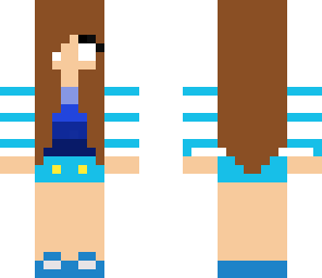 my herobrine girl skin