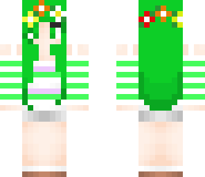 green girl