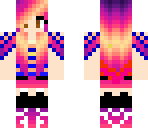 colourful girl
