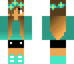 african american teal skin