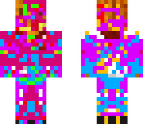 colourful zombie