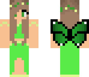 green fairy girl