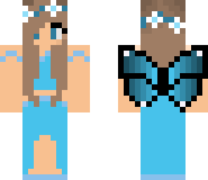 blue girl