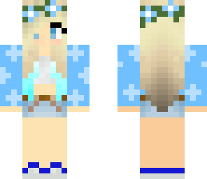 cute dipdyed winter girl