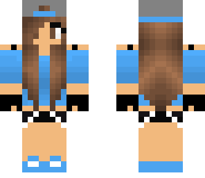 blue girl