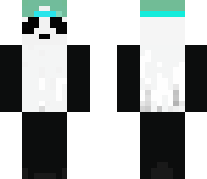 panda with hat