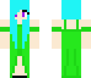 green dress girl