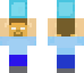 dimond block mini herobrine