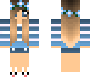 cute blue bunny girl