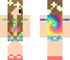 tie dye girl