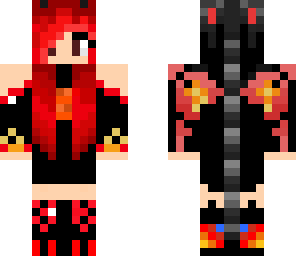 edited fire girl