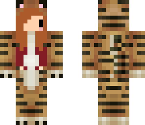 chibi tiger girl