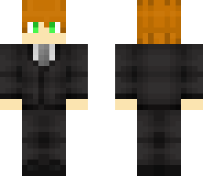 black suit boy