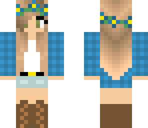 blue country girl