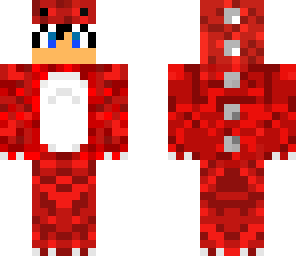 red dino skin