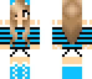 blue girl