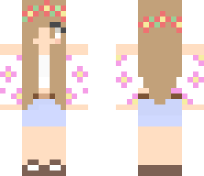flower crown girl