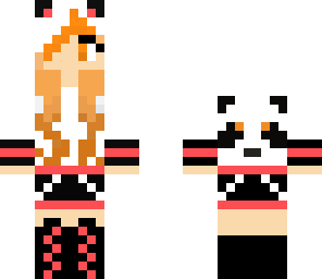 firey panda girl