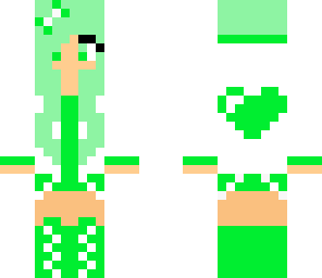 green girl