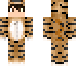 grapeapplesauce tiger onesie skin
