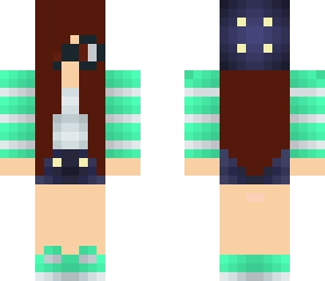 nerdy brown headed girl edit