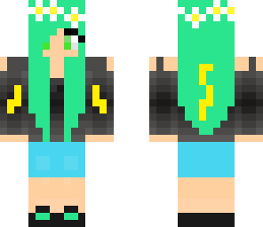 electronic girl flower