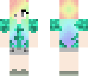rainbow girl