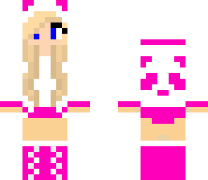 pink panda girl