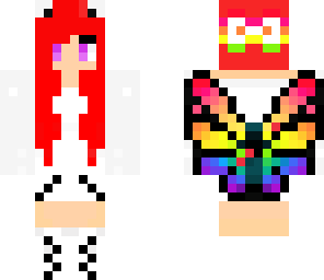 panda butterfly girl 2