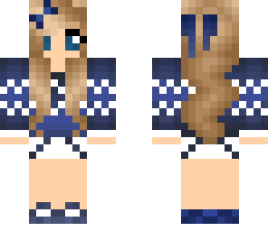 blue summer girl