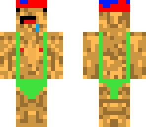 mankini with a hat
