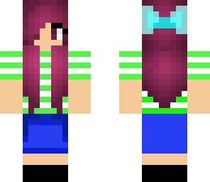 casual velvet hair girl