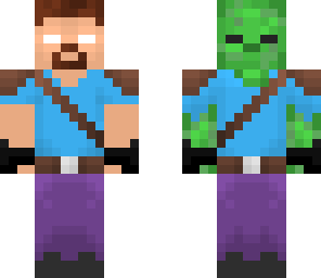herobrine or zombie