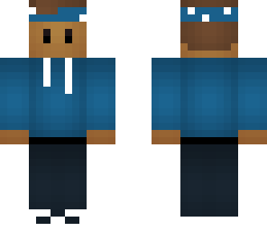 my skin with bandana
