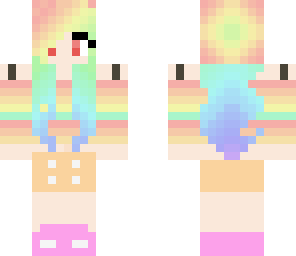 rainbow girl