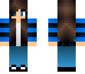 blue girl