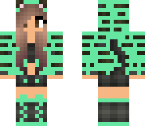 mint tiger girl