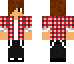 cool checkerd shirt guy