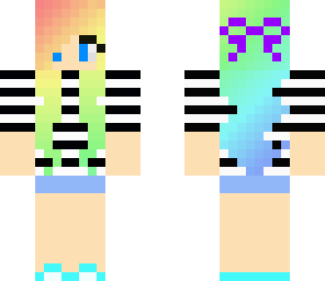 rainbow girl