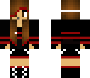 red gamer girl