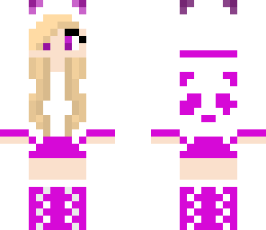 pink panda girl