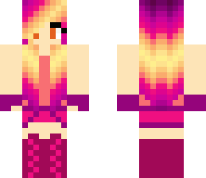 sunset girl