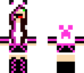derpy magenta creeper girl