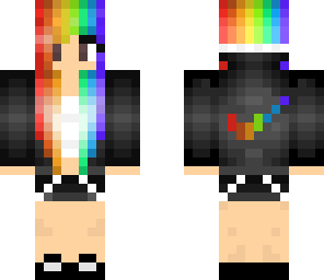 nike girl rainbow