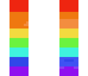 rainbow person