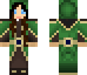 cute mage girl