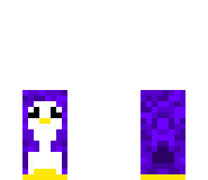 purple penguin