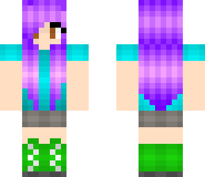 shaded girl skin for greenafish