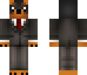 dog in suit