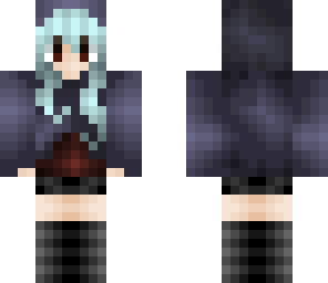 girl with small cloak